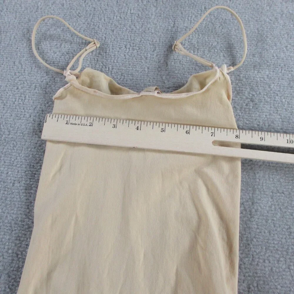 SKIMS Sheer Seamless Capri Catsuit Womens Medium Sand Bodycon Shaping NEW - Picture 7 of 9